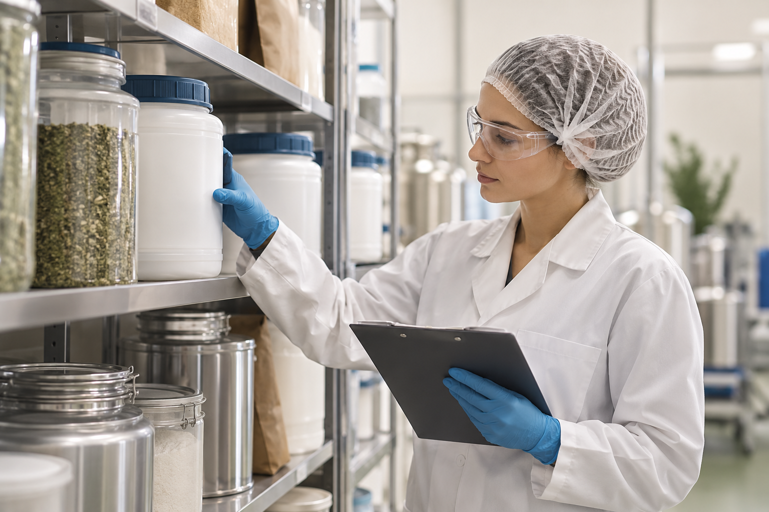 Imagen ilustrativa del proceso de compra de materia prima de cosméticos